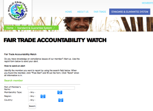 Fair Trade Accountability Watch